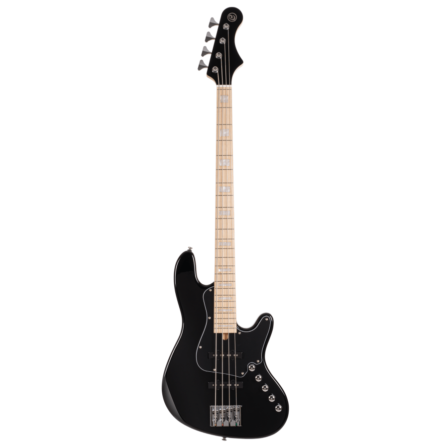 Cort NJS4BK Bas Gitar 4 Telli Siyah Çantalı
