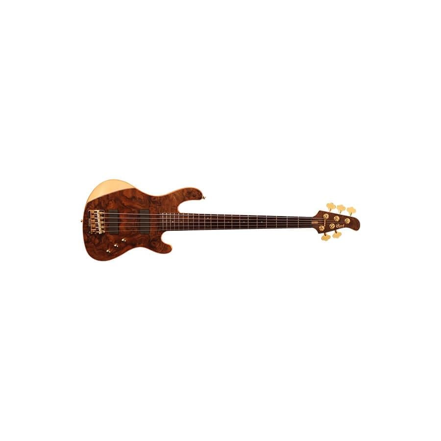 Cort RITHIMIC VNAT Bas Gitar 5 Telli Çift Taraflı Cutaway Naturel