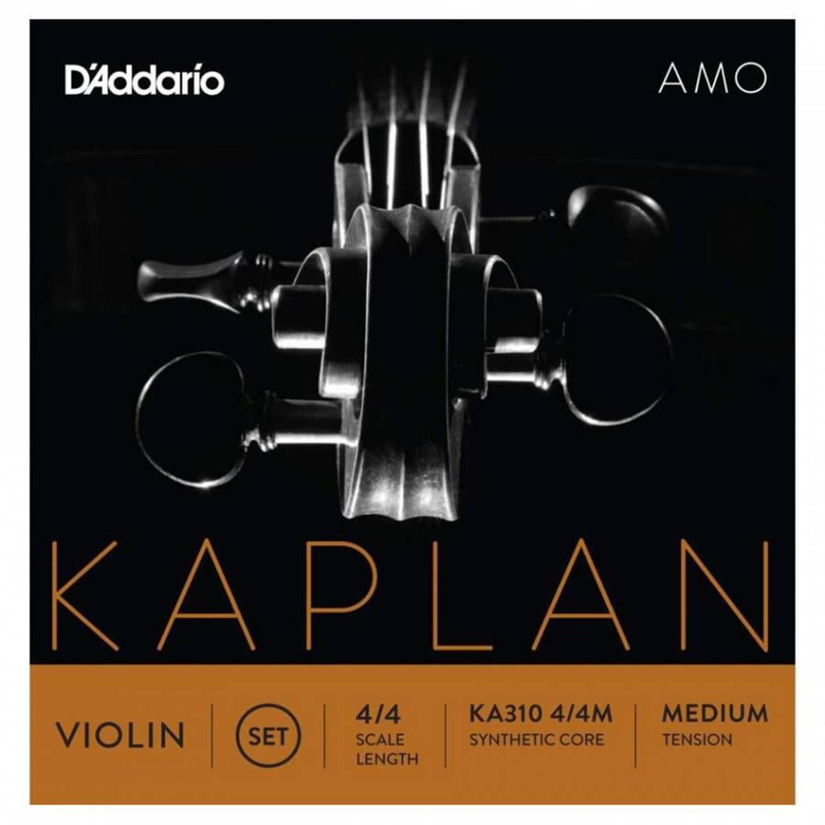 Daddario KA310 4/4M Medium Kaplan Amo Set Keman Teli