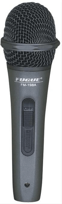 Fugue FM-198A Siyah Başlıklı Dinamik Tek Yönlü Kablolu Mikrofon