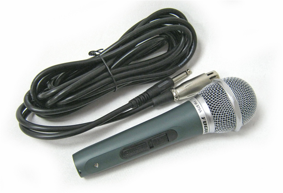 Fugue FM-978A Dinamik Mikrofon (Tek Yönlü, 600 Ohm)