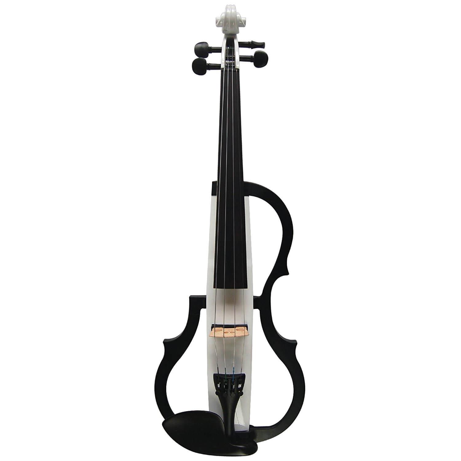 Kinglos KNG SDDS-1802 Elektro Keman 4/4 Kutulu Beyaz