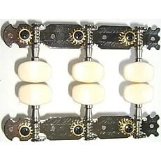 Maxtone GM307N Klasik Gitar Akort Burgusu (Nikel, 3+3, 2'li Set)