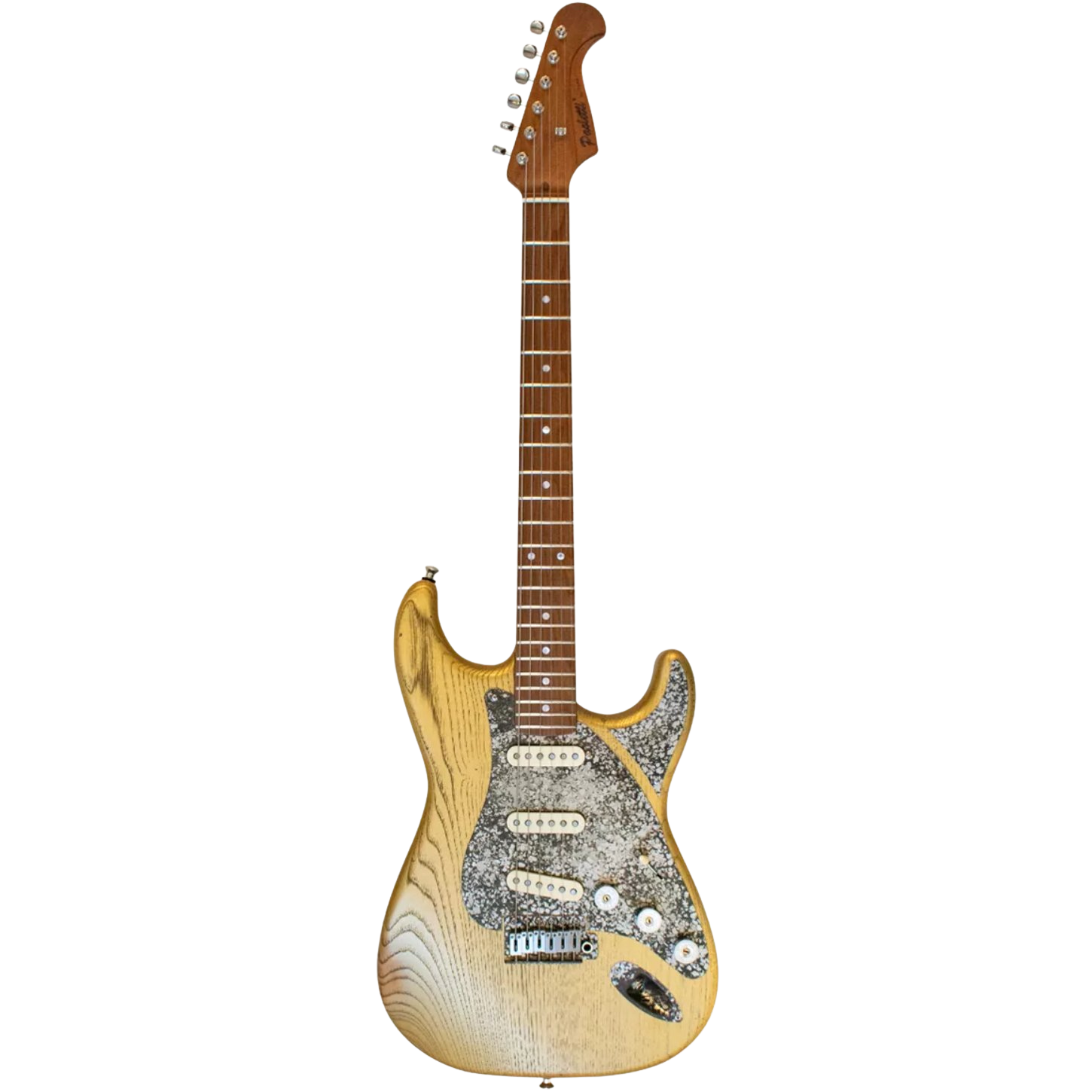 Paoletti Alfa Loft SSS Elektro Gitar 135 TrueGold Nickel (Hardcase Dahil)