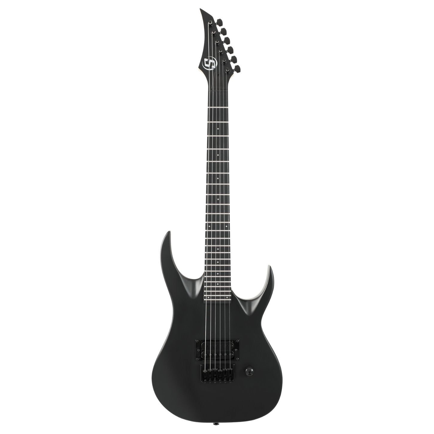 S by Solar AB4.61MC Elektro Gitar 3/4 Carbon Black Matte
