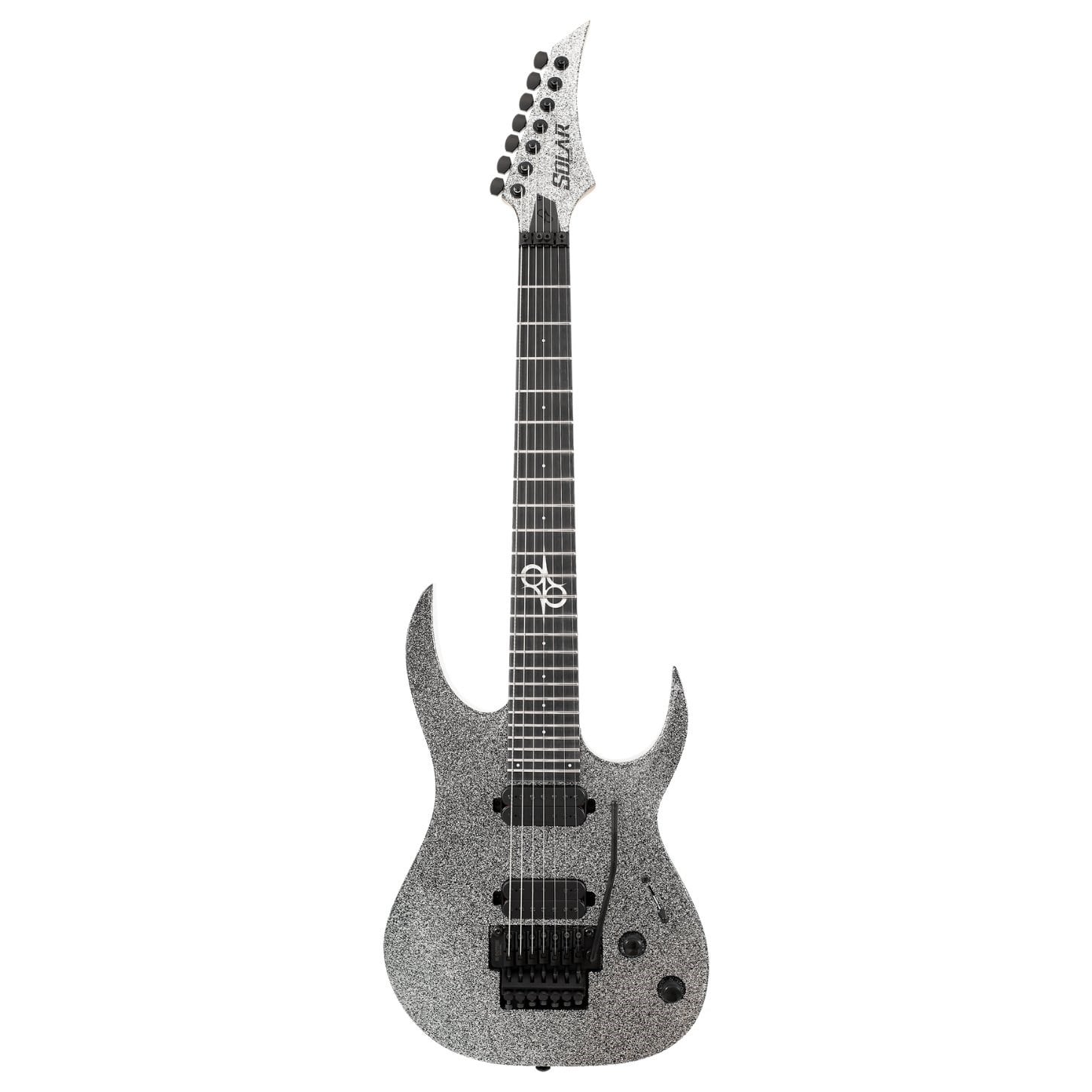Solar SBR1.7FRSP+ 7 Telli Elektro Gitar Silver Sparkle Gloss