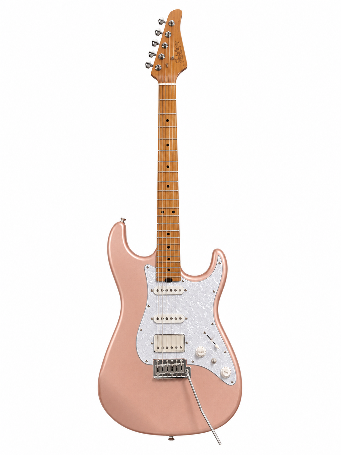 Soloking MS-1 Classic MKII Elektro Gitar Midnight Rose Gold Special Run (Gigbag Dahil)