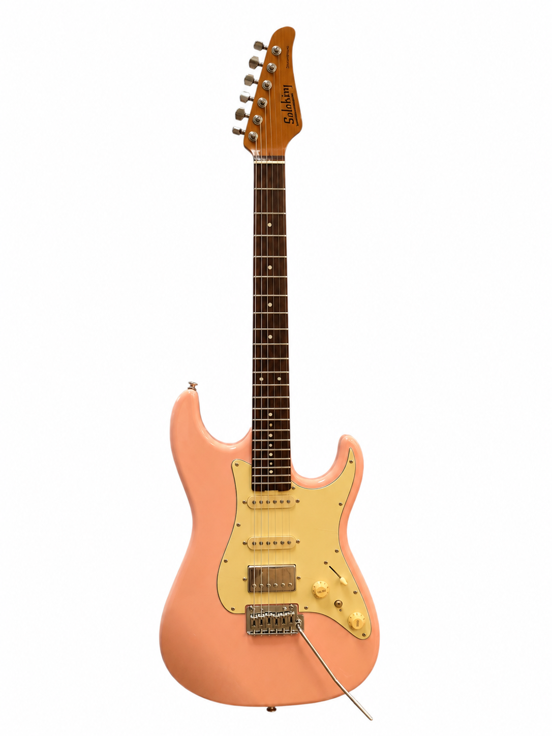 Soloking MS-11 Classic MKII Elektro Gitar Shell Pink Rosewood Klavye (Gigbag Dahil)