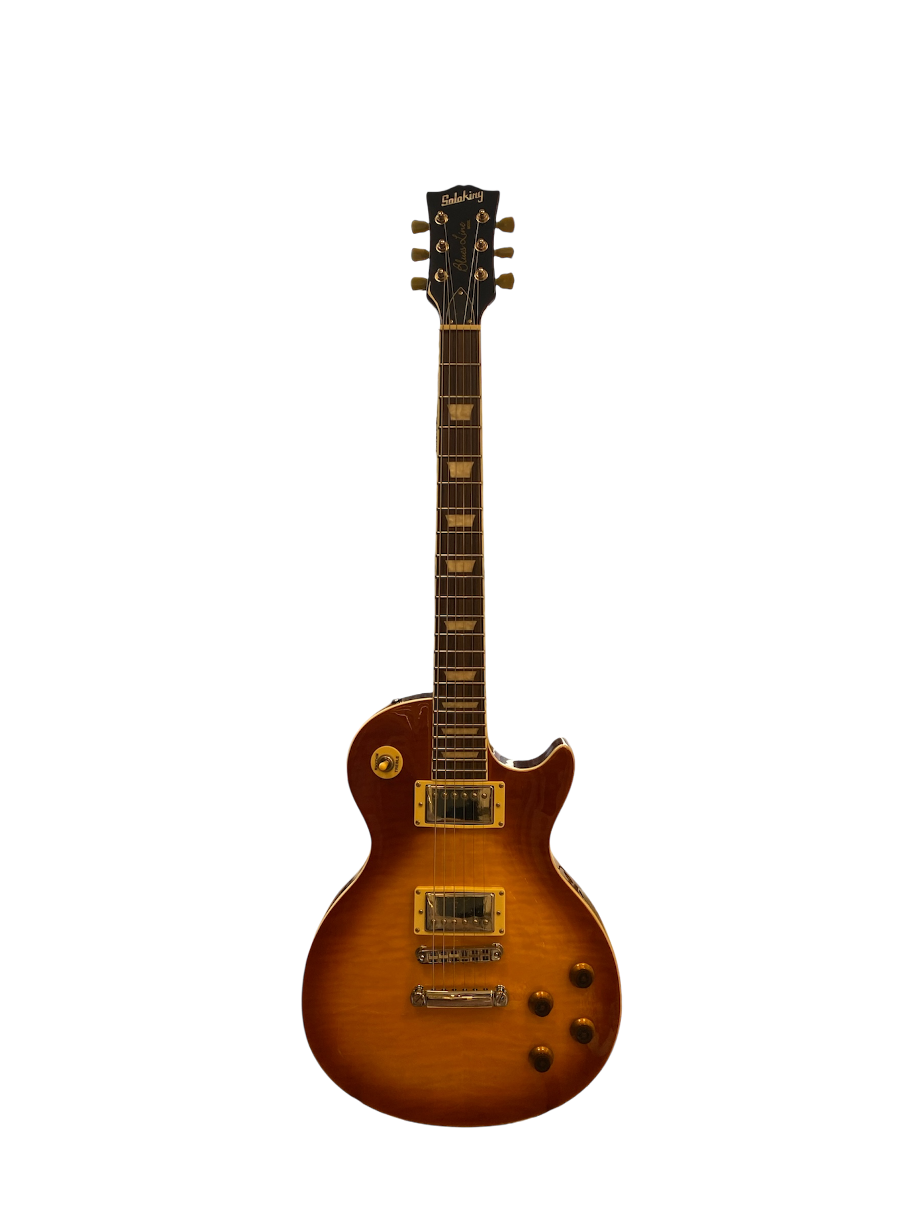 Soloking SLS60FM Deluxe Elektro Gitar Honeyburst (Gigbag Dahil)