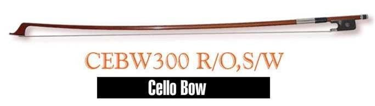 Valencia CEBW300 Çello Arşesi (4/4, Sedef Detaylı)