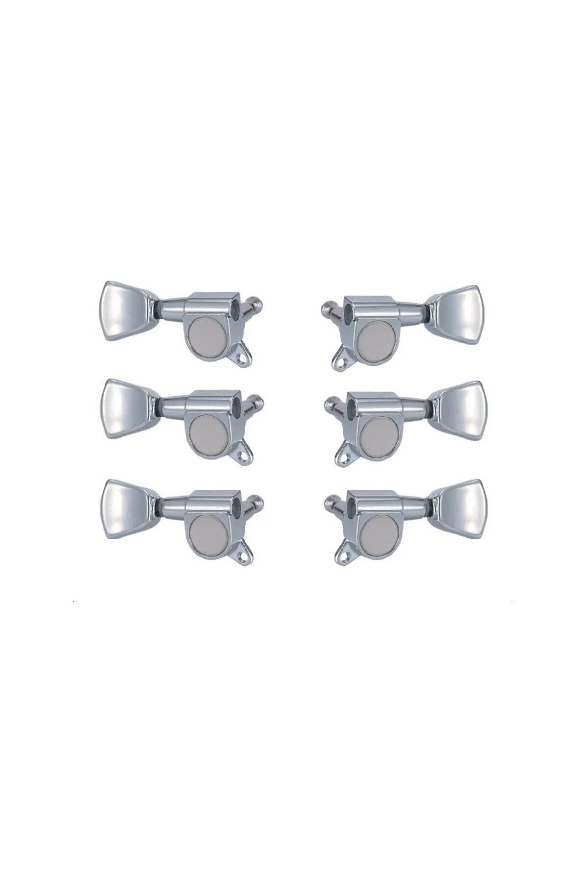Valencia EMH3103CRR6 Elektro Gitar Burgusu 6'lı Set Sağ Krom Yuvarlak