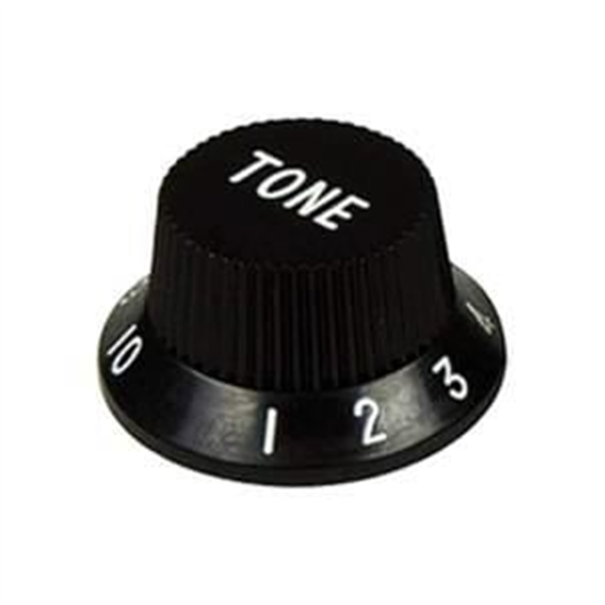 Valencia PNB1TBK Gitar Ton Düğme Başlığı Plastik Siyah Dr.Parts