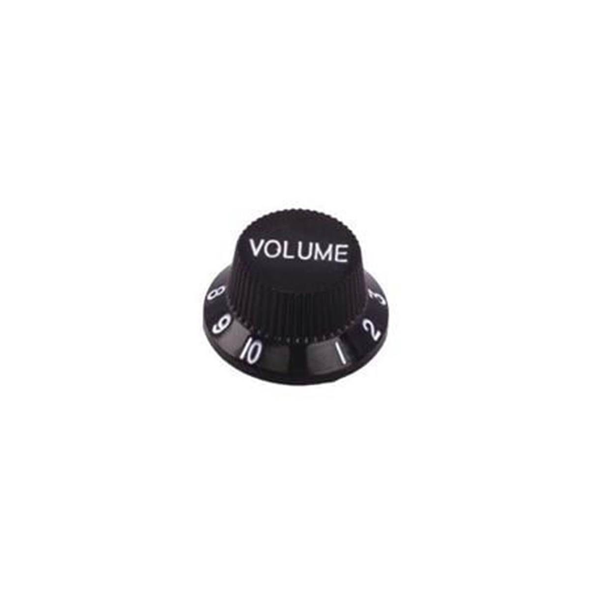 Valencia PNB1VBK Gitar Volum Düğme Başlığı Plastik Siyah Dr.Part