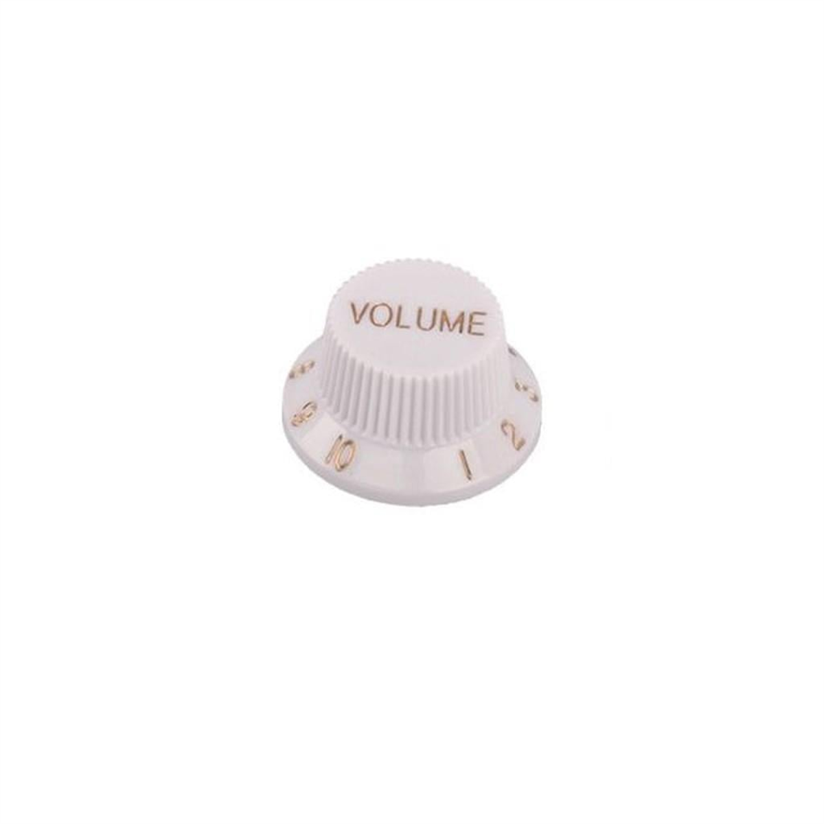 Valencia PNB1VWT Gitar Volum Düğme Başlığı Plastik Beyaz Dr.Part