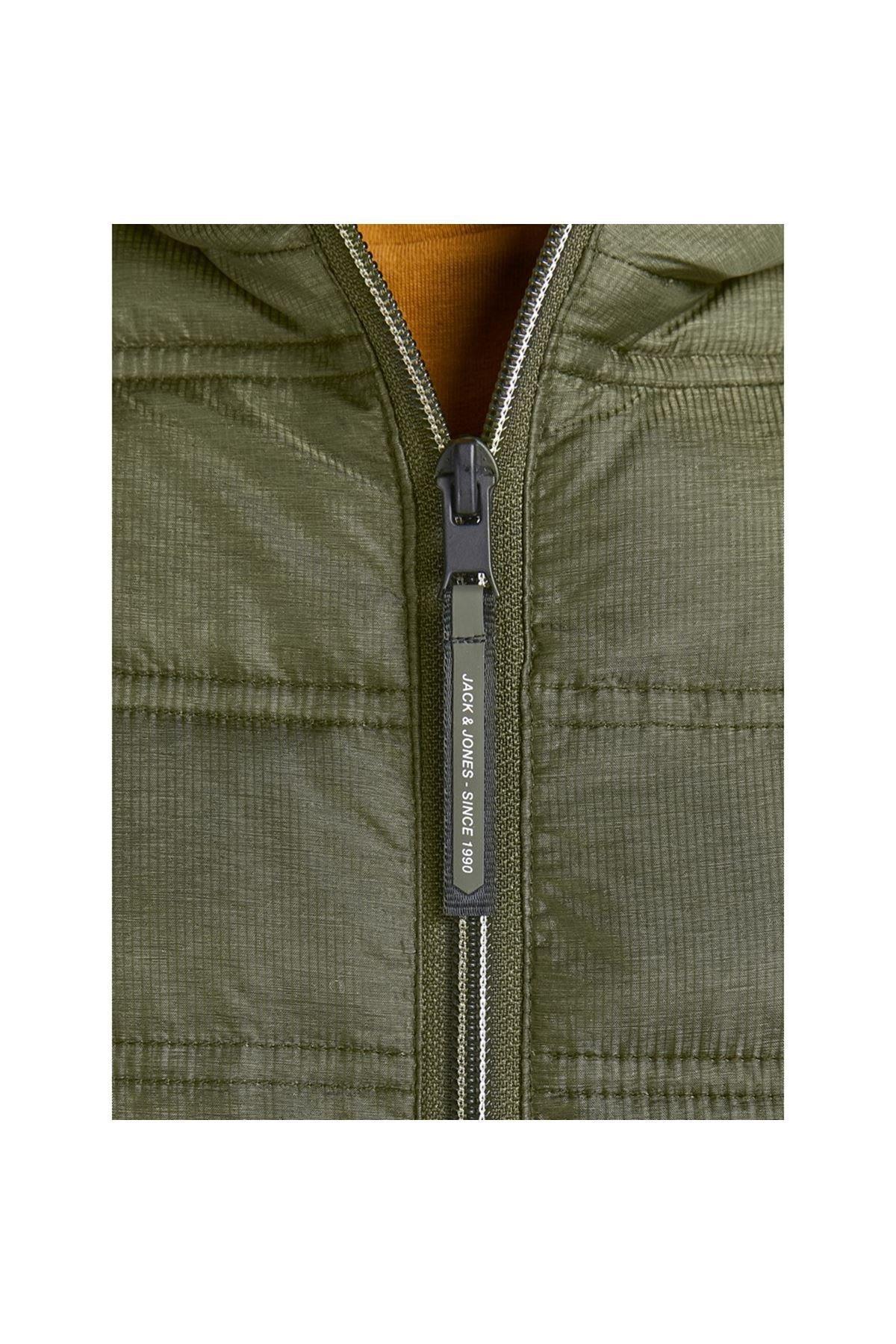  Jack & Jones Hybrıd Noos Erkek Kapüşonlu Mont Ceket - 12184739 - Jack & Jones - 22KW21000042