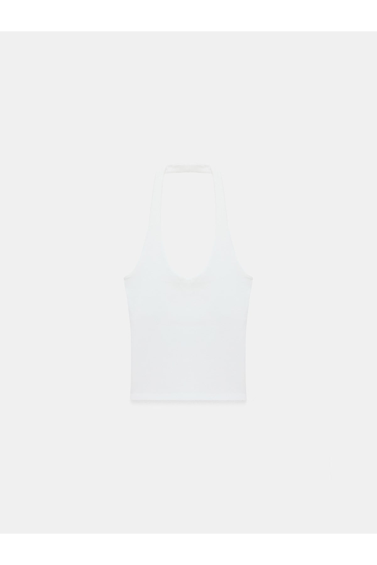 Dilvin Kadın 21052 Halter Yaka Ekru Bluz - 101A21052  - Dilvin - 101A21052-5