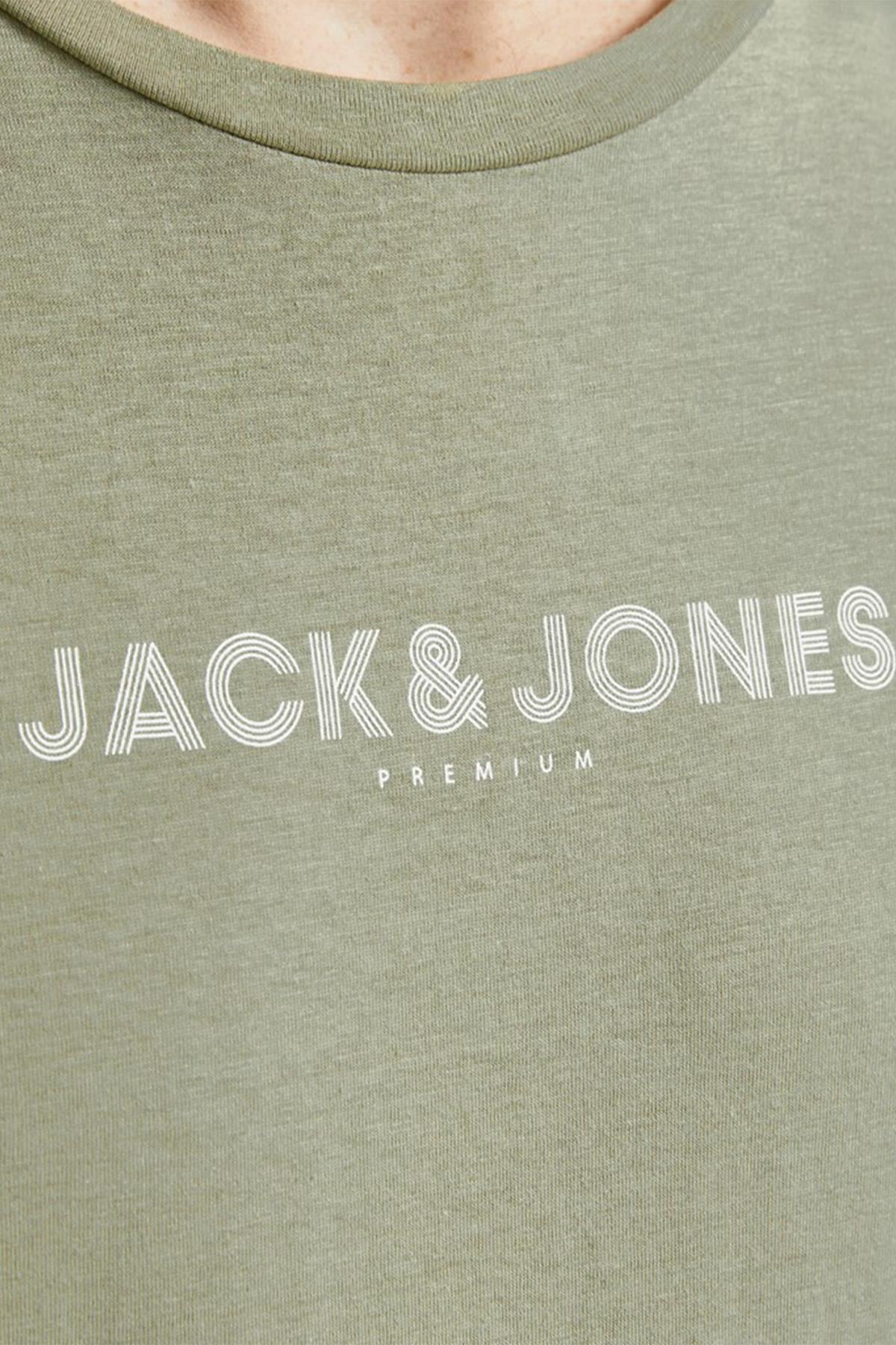 Jack & Jones Baskılı Erkek T-Shirt 12208467 - Jack & Jones - 12208467