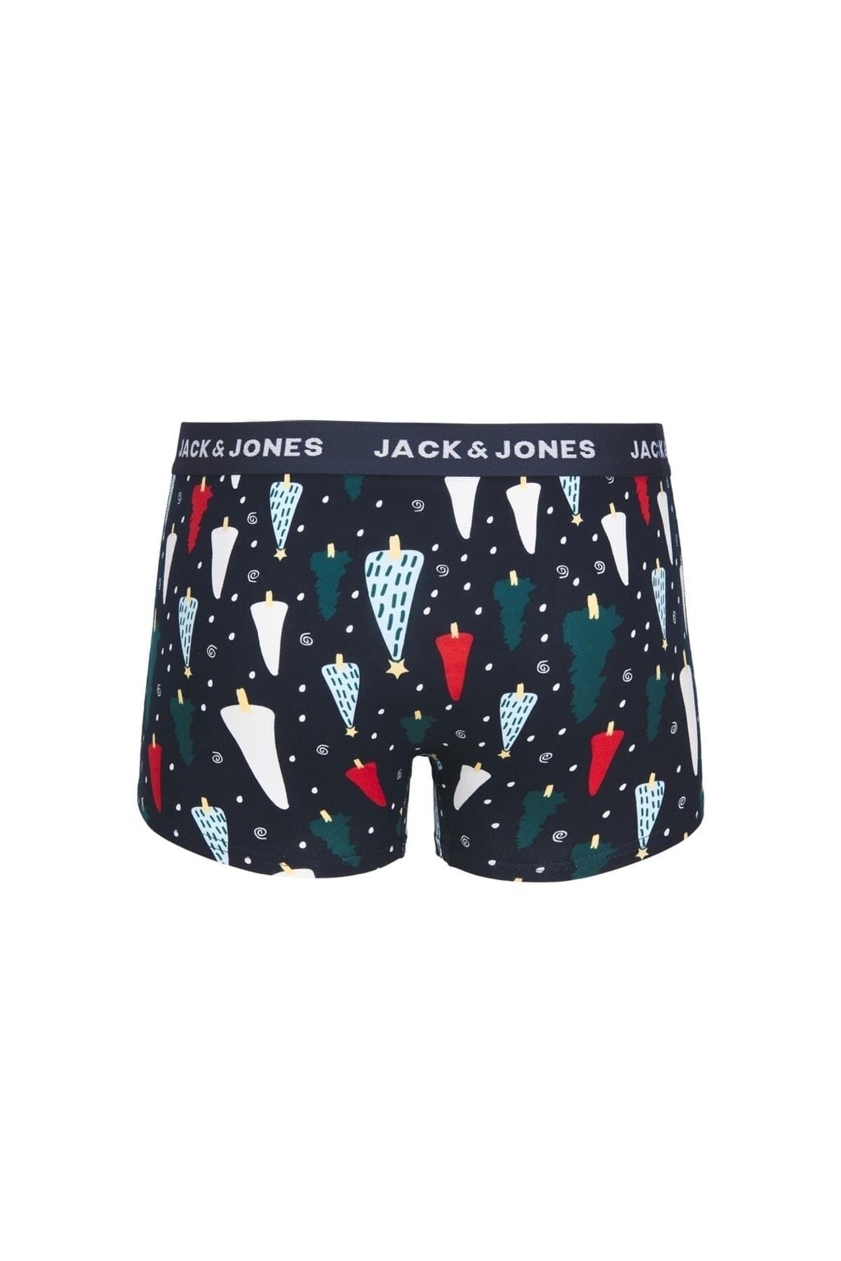 Jack & Jones Çorap & Boxer Set Hediyelik 12228074 Jacnavy Tree Gıftbox  - JJ12228074  - Jack & Jones - JJ12228074 Navy