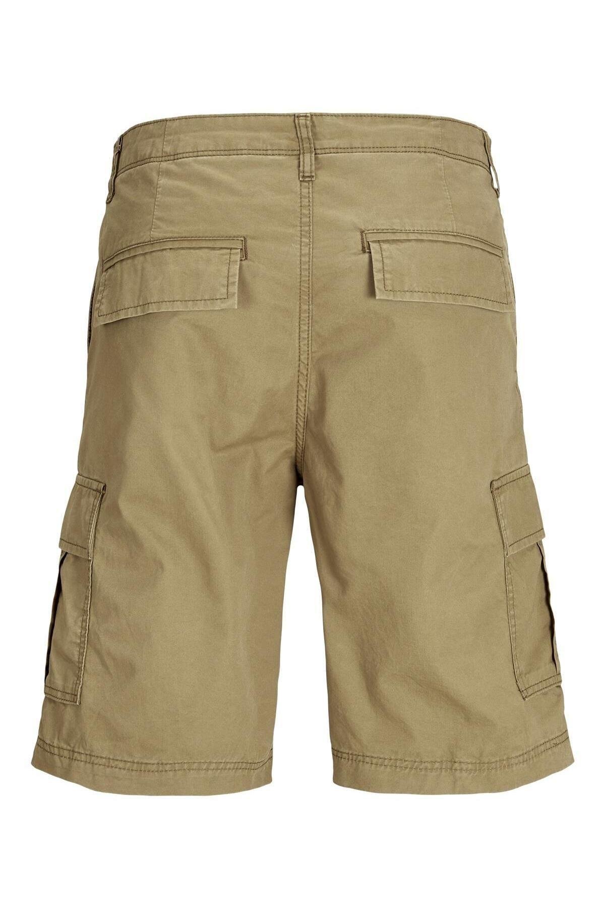 Jack & Jones Erkek 100% Pamuk Relaxed Fit Kargo Şort -  - Jack & Jones - 12274389-1