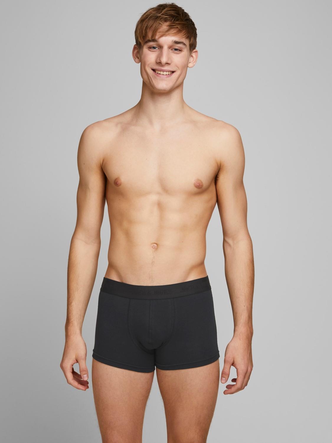 Jack & Jones Erkek 5 li Siyah Boxer Seti  - 12176266 - Jack & Jones - 12176266