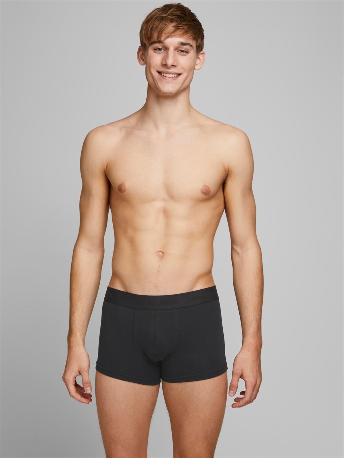 Jack & Jones Erkek 5 li Siyah Boxer Seti  - 12176266 - Jack & Jones - 12176266