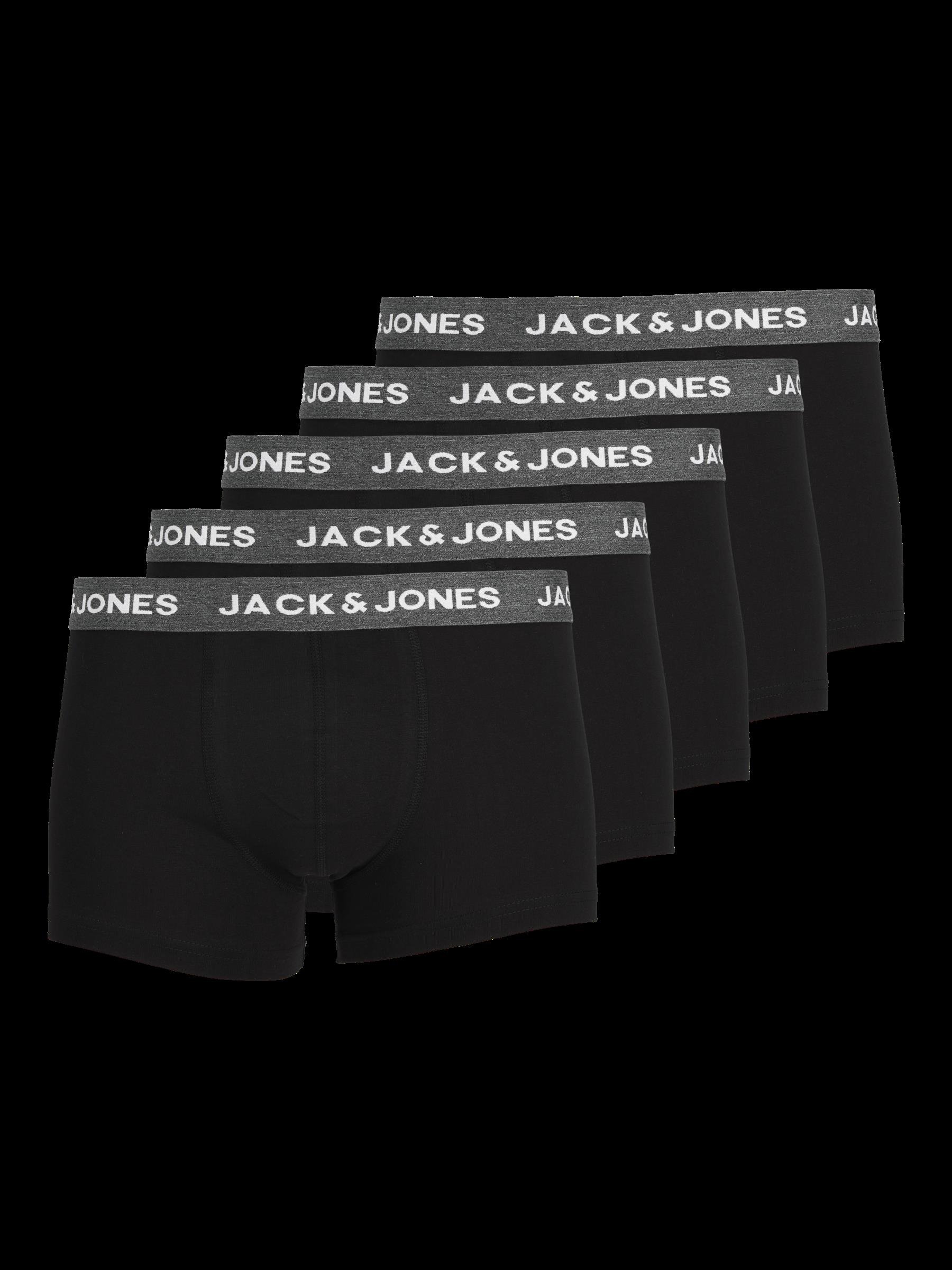 Jack & Jones Erkek 5'li Paket Boxer - 12142342 - Jack & Jones - 12142342-G