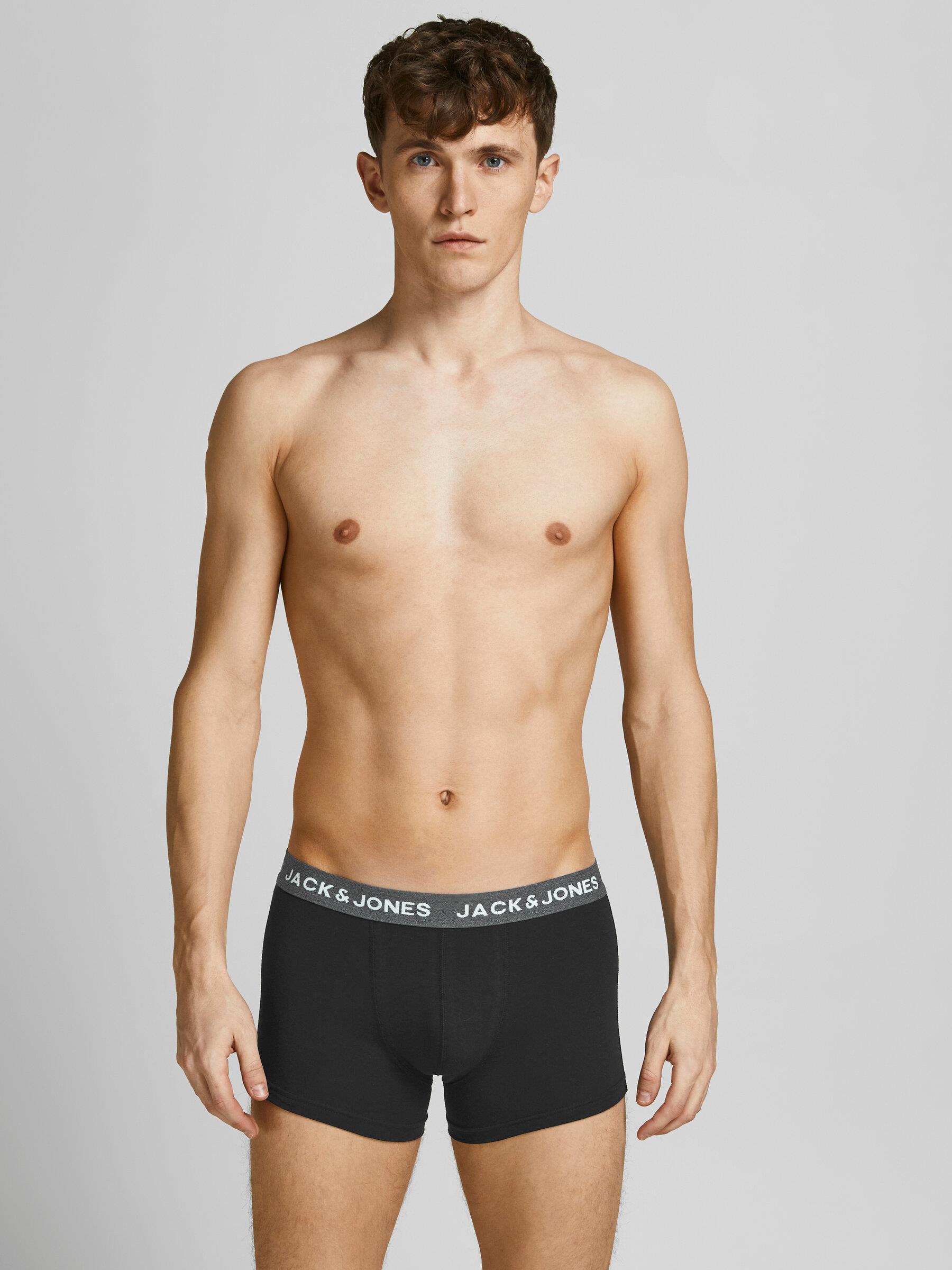 Jack & Jones Erkek 5'li Paket Boxer - 12142342 - Jack & Jones - 12142342-G