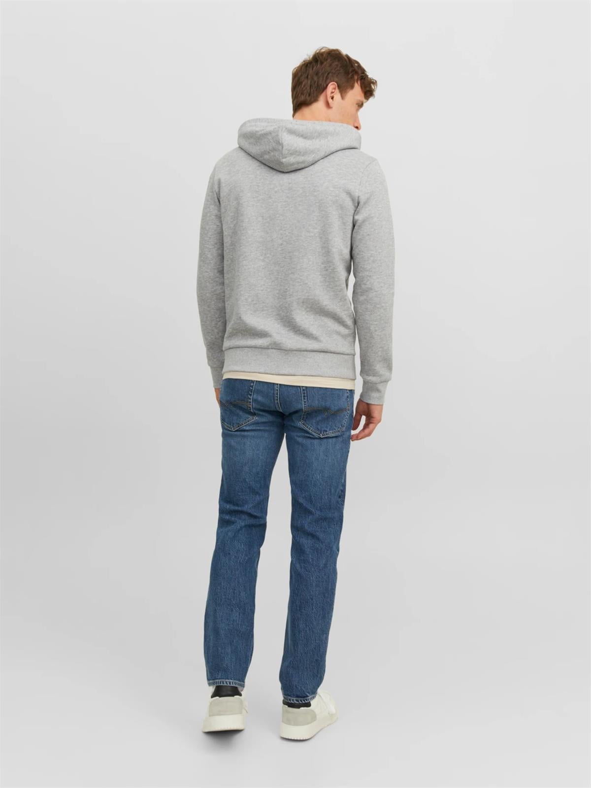 Jack & Jones Erkek Baskılı Fermuarlı Sweatshirt - 12236179 - Jack & Jones - 12236179