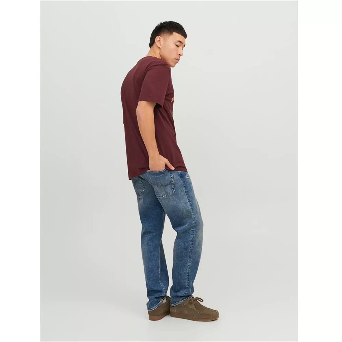 Jack & Jones Erkek Baskılı Pamuklu T-shirt - 12236514 - Jack & Jones - 12236514
