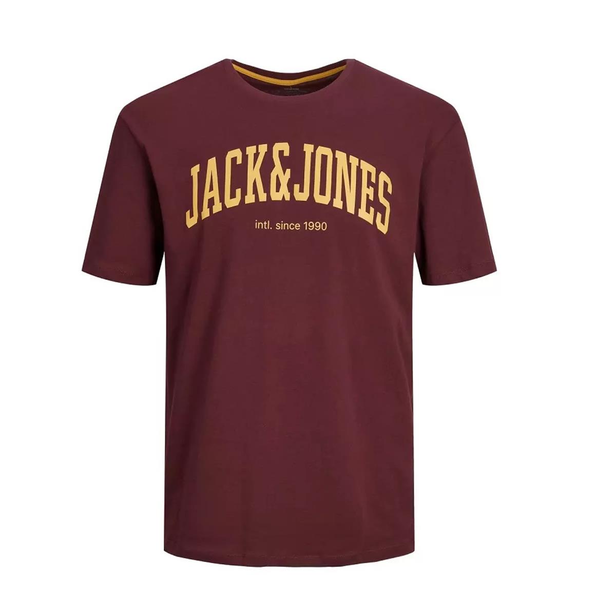Jack & Jones Erkek Baskılı Pamuklu T-shirt - 12236514 - Jack & Jones - 12236514