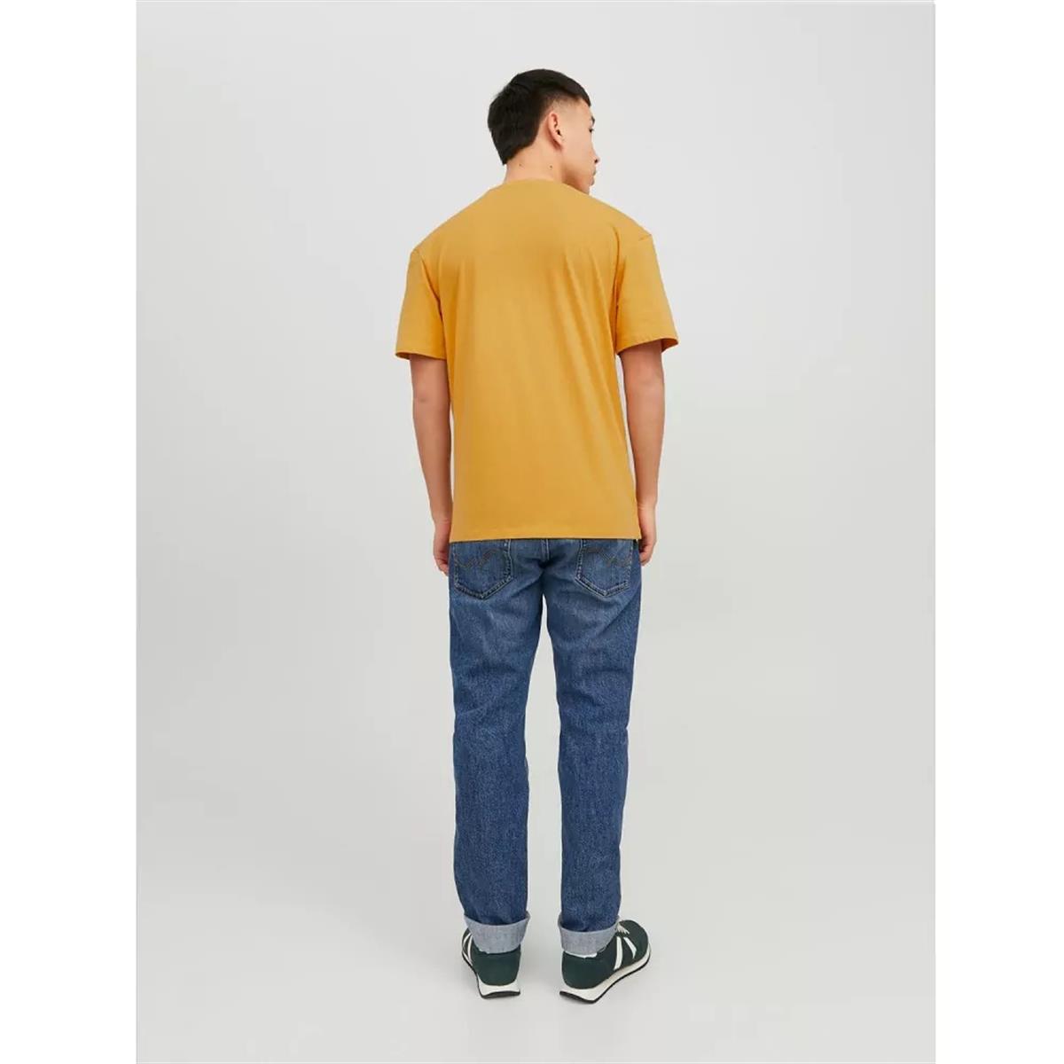 Jack & Jones Erkek Baskılı Pamuklu T-shirt - 12236514 - Jack & Jones - 12236514