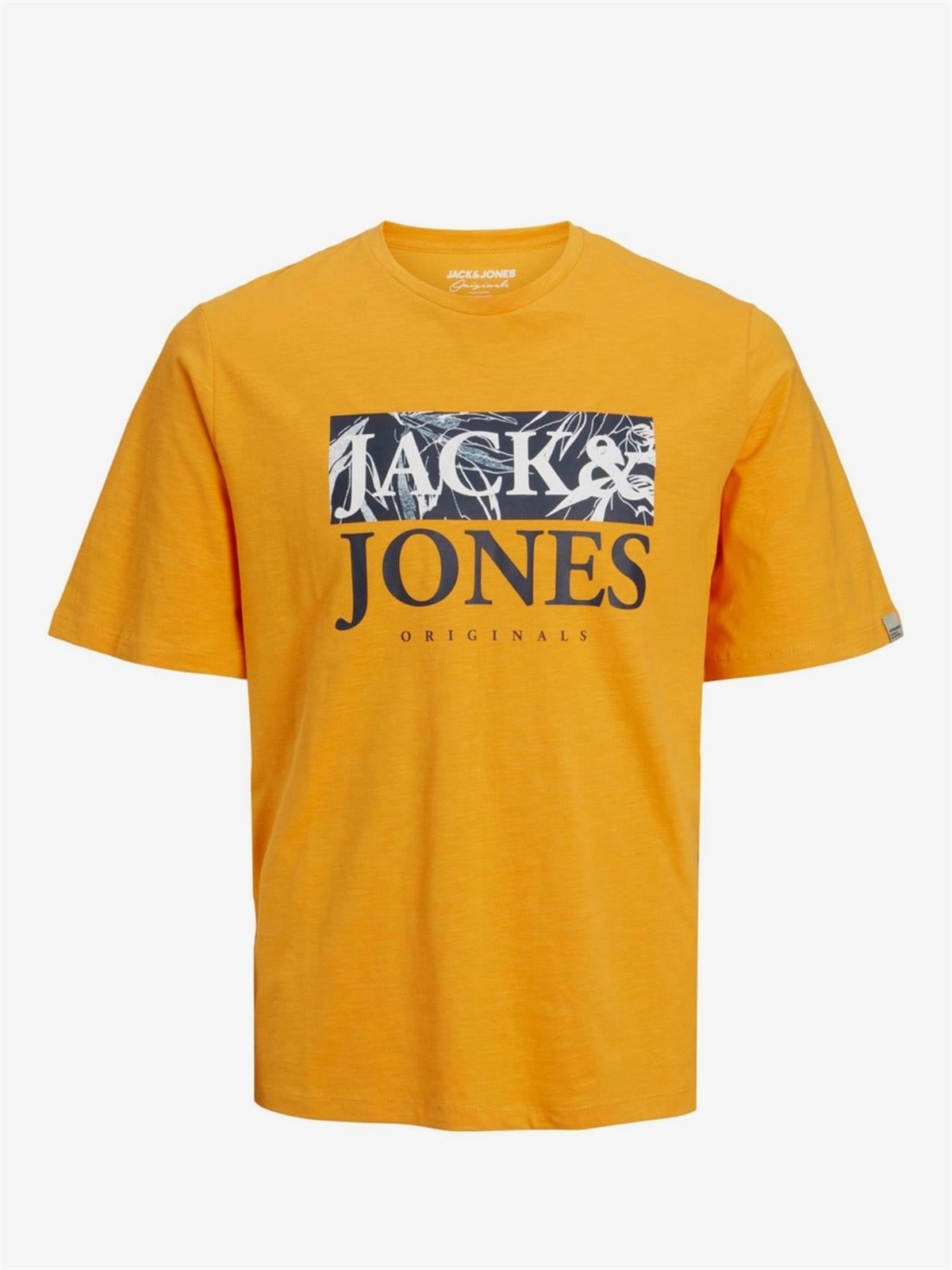 Jack & Jones Erkek Baskılı T-shirt Jorcrayon Tee - 12228774 - Jack & Jones - 12228774