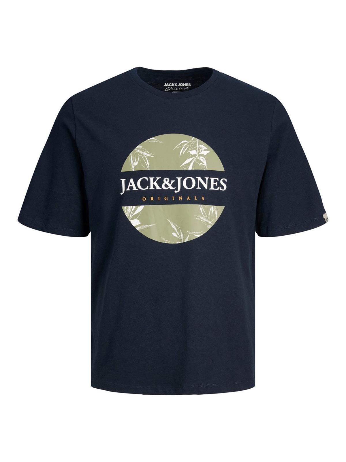 Jack & Jones Erkek Baskılı T-shirt Jorcrayon Tee - 12228774 - Jack & Jones - 12228774