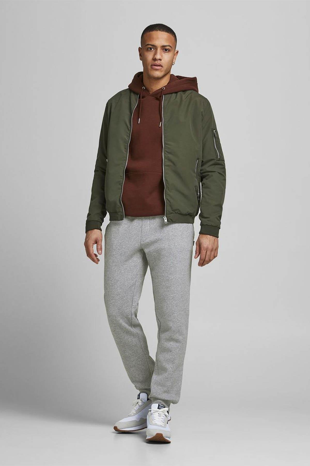 Jack & Jones Erkek Bej Eşofman Gordon Soft Sweatpants - 12195726 - Jack & Jones - 12195726