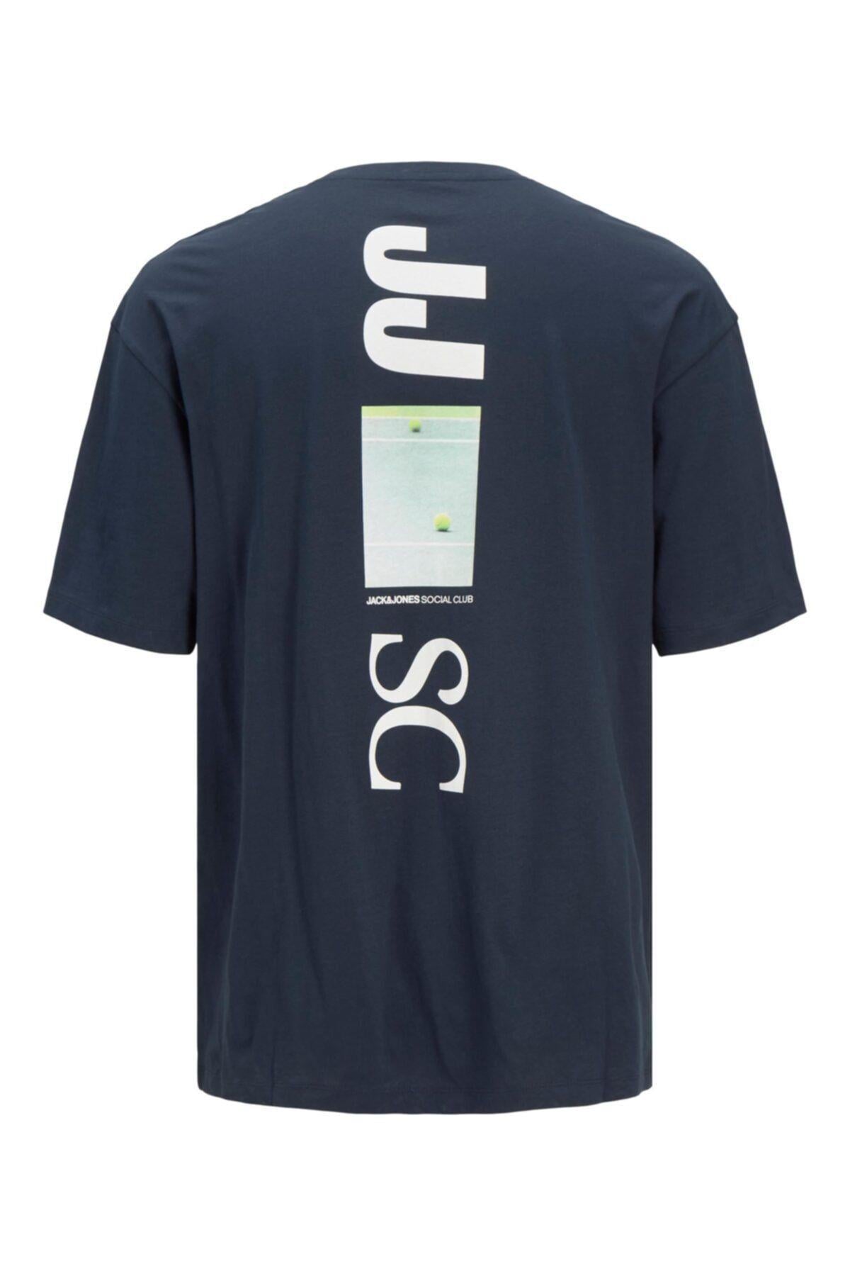 Jack & Jones Erkek Bisiklet Yaka T-shirt - 12205175 - Jack & Jones - 12205175