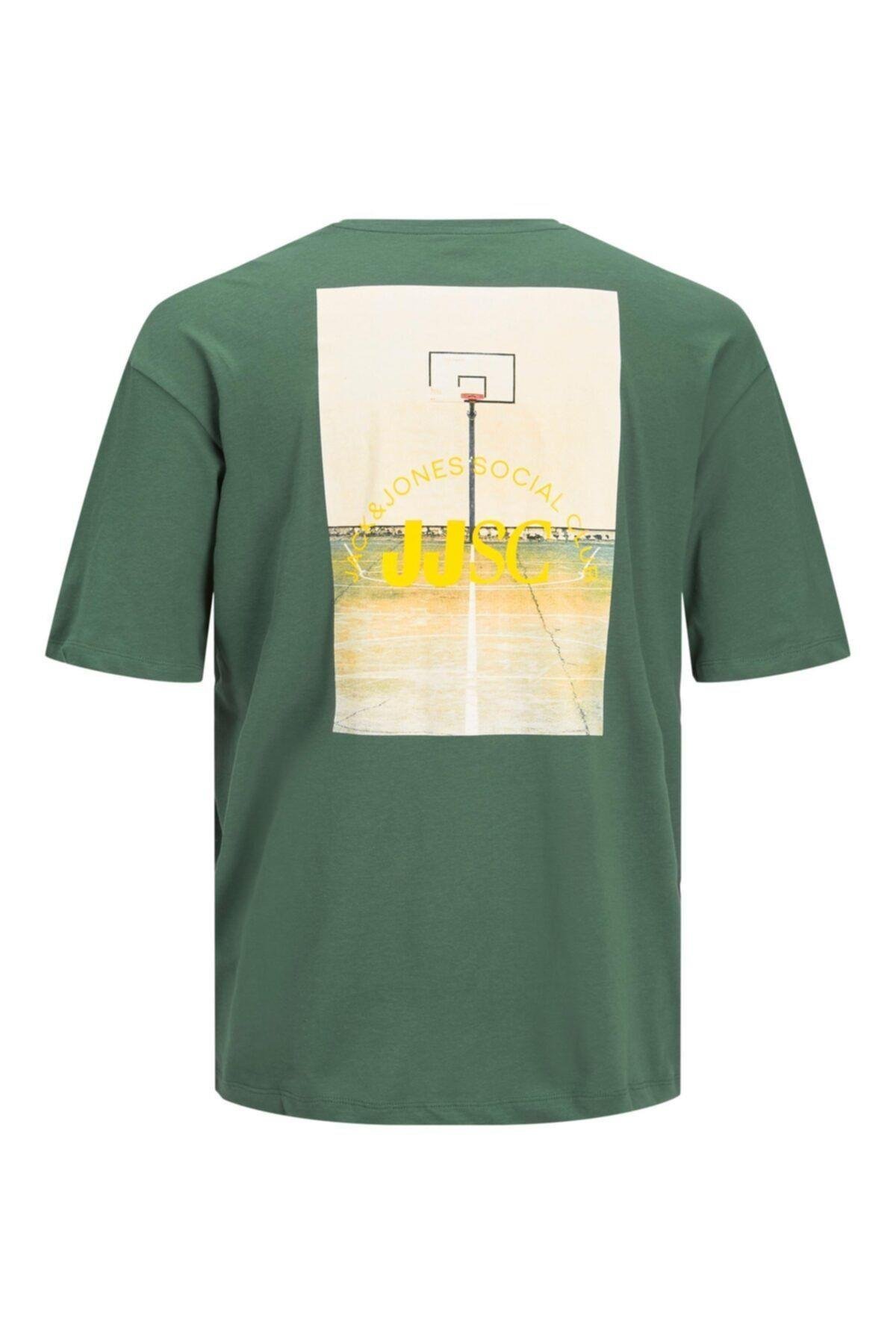 Jack & Jones Erkek Bisiklet Yaka T-shirt - 12205175 - Jack & Jones - 12205175