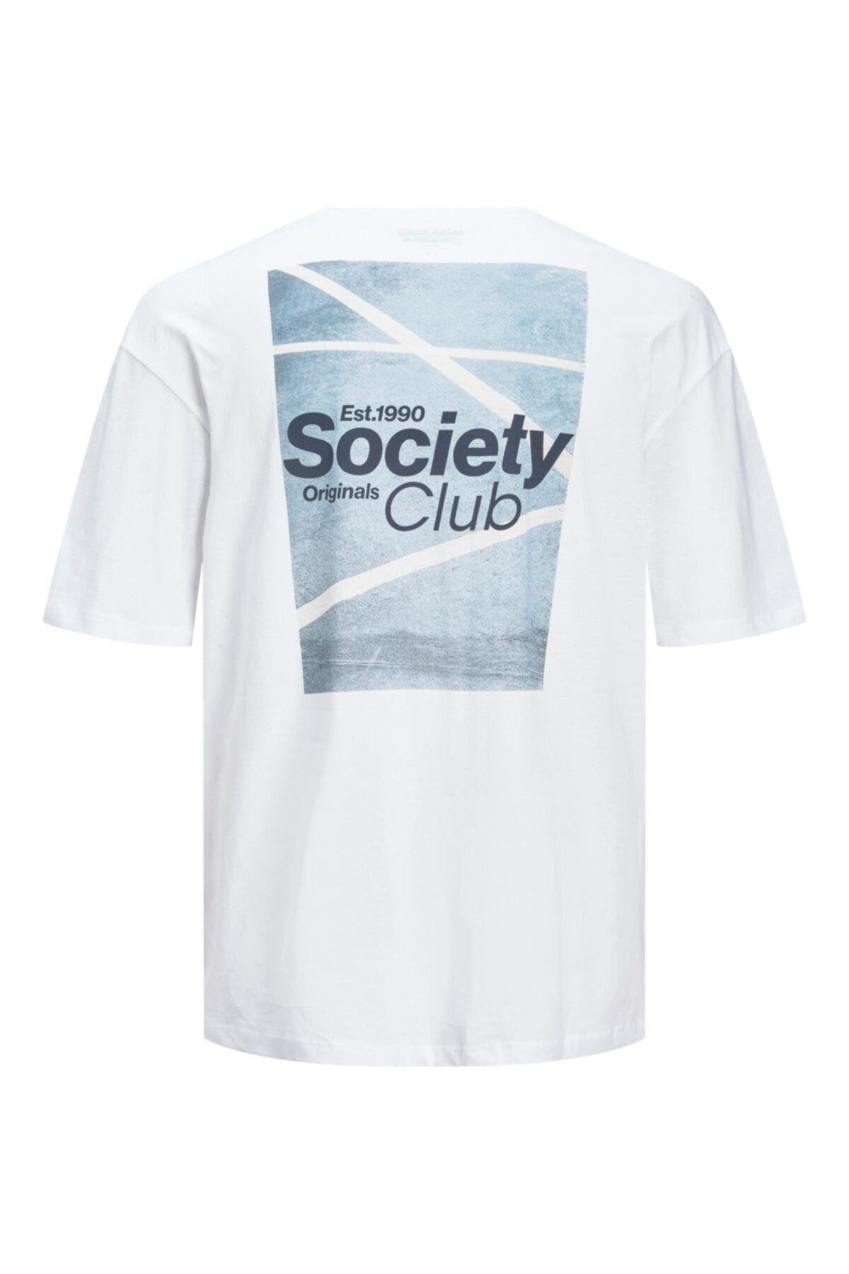 Jack & Jones Erkek Bisiklet Yaka T-shirt - 12205175 - Jack & Jones - 12205175
