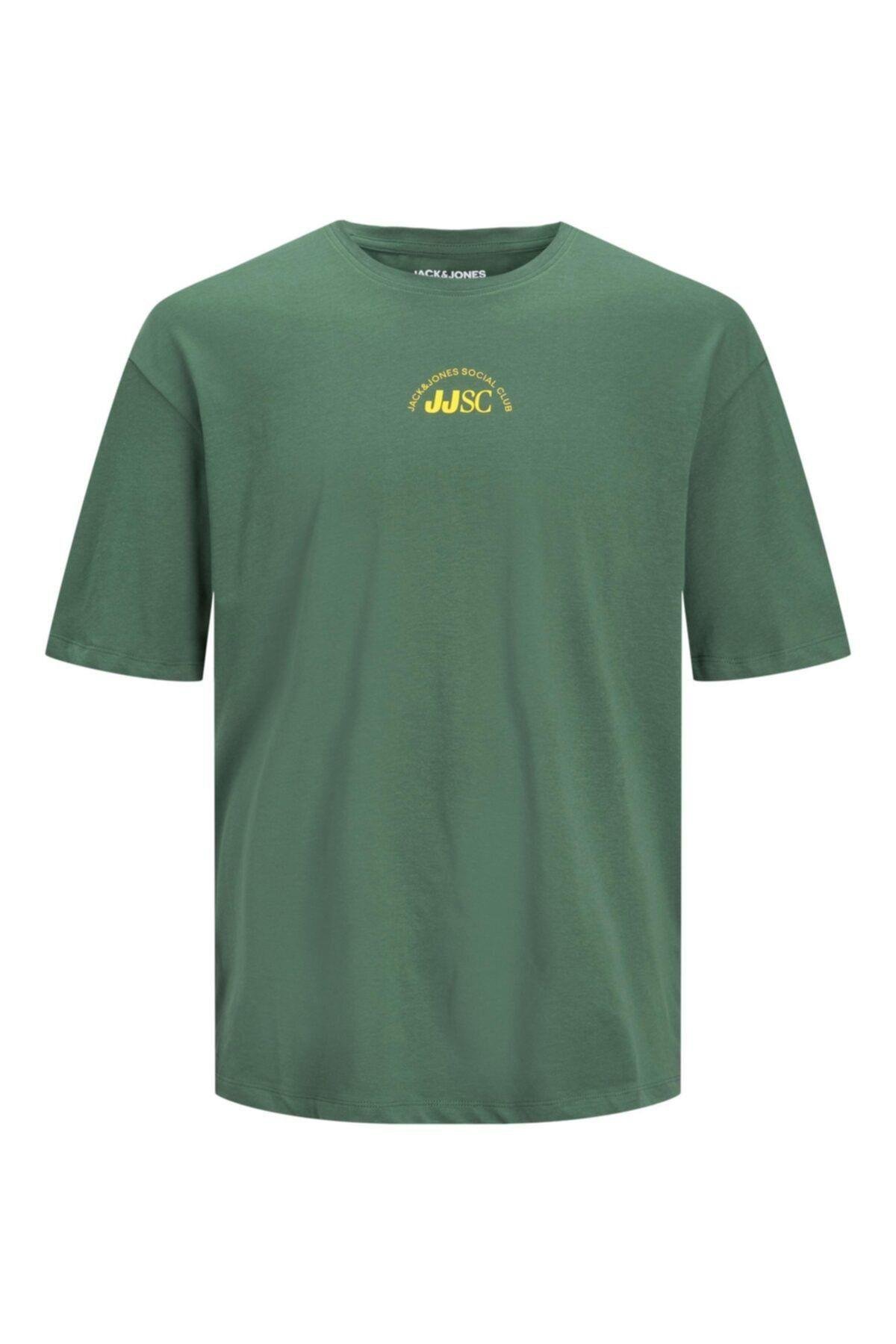 Jack & Jones Erkek Bisiklet Yaka T-shirt - 12205175 - Jack & Jones - 12205175