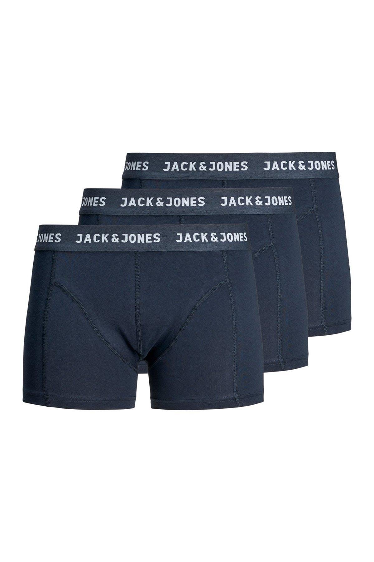 Jack & Jones Erkek Boxer 3'lü Paket 12171946 - Jack & Jones - 12171946