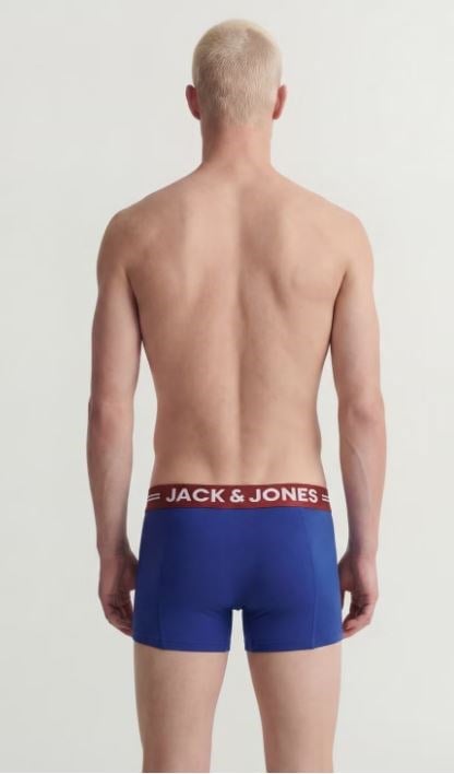 Jack & Jones Erkek Çok Renkli Boxer 3'lü - 12113943  - Jack & Jones - 12113943-1