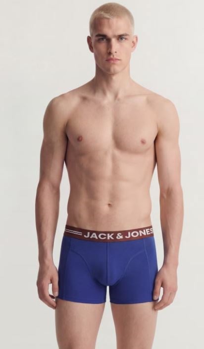 Jack & Jones Erkek Çok Renkli Boxer 3'lü - 12113943  - Jack & Jones - 12113943-1