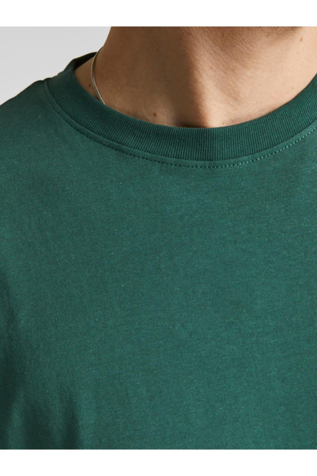 Jack & Jones Erkek Copenhagen Tee Crew Neck Yeşil T-shirt - 12176780-21 - Jack & Jones - 12176780-21