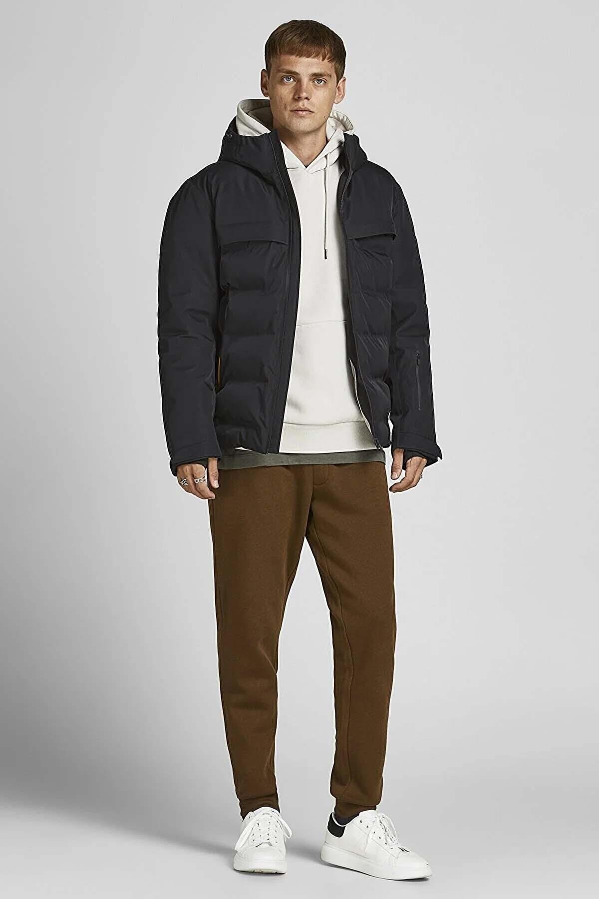 Jack & Jones Erkek Fonksiyonel Tarwin Puffer Mont 12225287 - Jack & Jones - 12225287