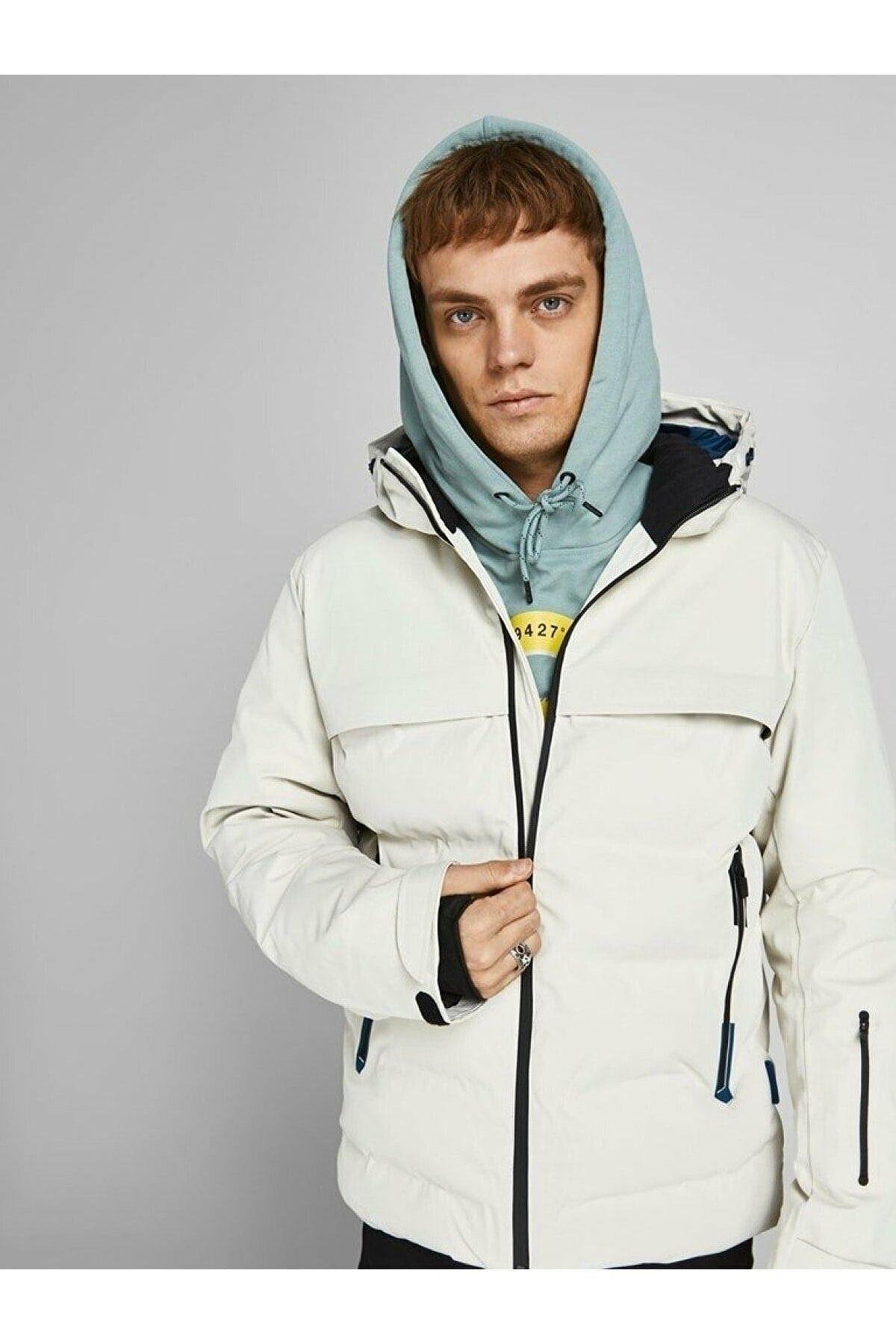 Jack & Jones Erkek Fonksiyonel Tarwin Puffer Mont 12225287 - Jack & Jones - 12225287