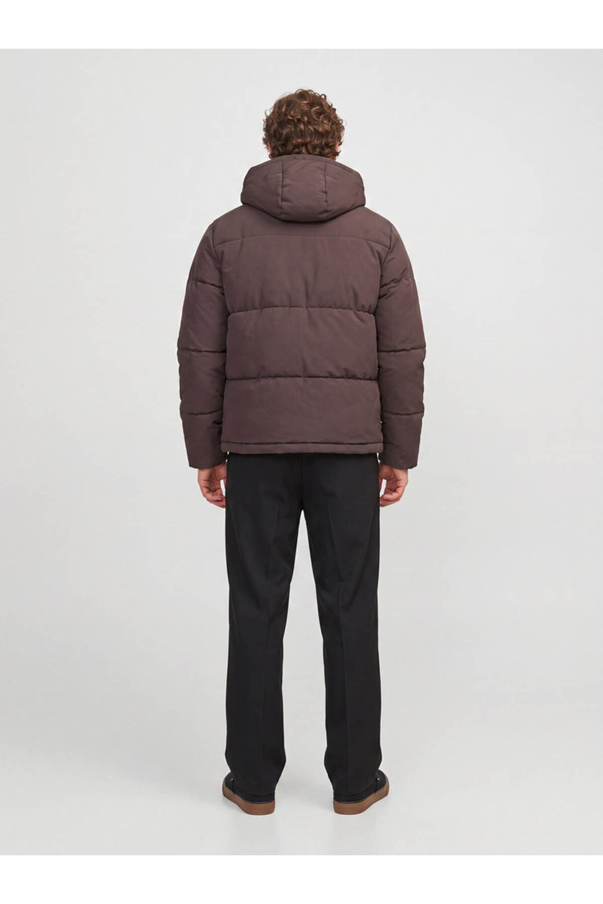 Jack & Jones Erkek Galaxy Ayarlanabilir Bagcikli Kapüşonlu Puffer Yalıtımlı Mont-12303930 - Jack & Jones - 12303930-K