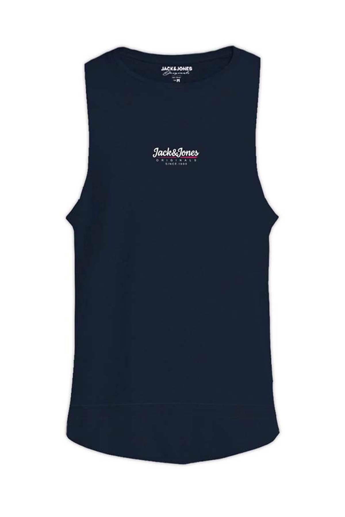 Jack & Jones Erkek Günlük  Baskılı Spor Atlet Tank Top - 12238111 - Jack & Jones - 12238111