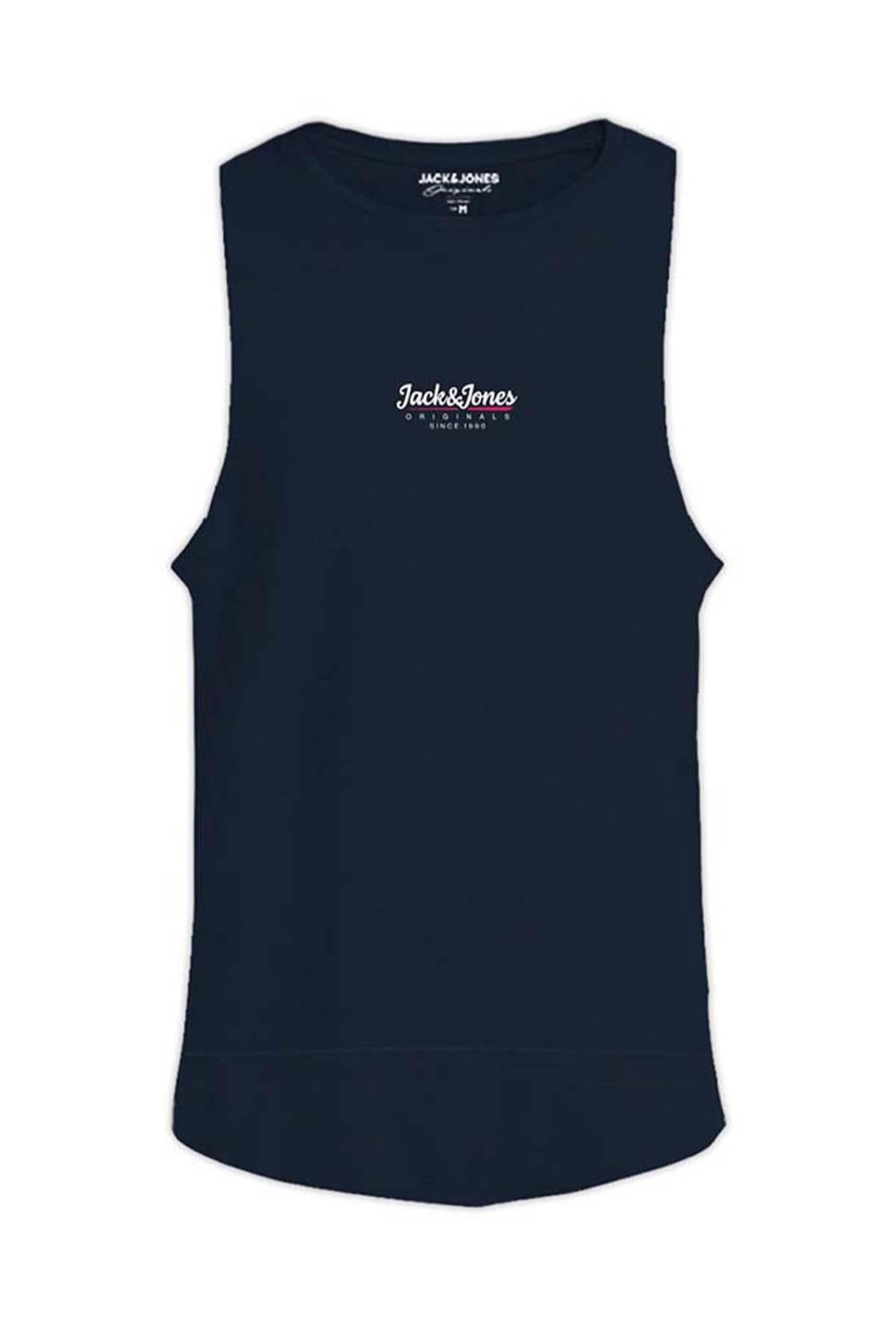 Jack & Jones Erkek Günlük  Baskılı Spor Atlet Tank Top - 12238111 - Jack & Jones - 12238111