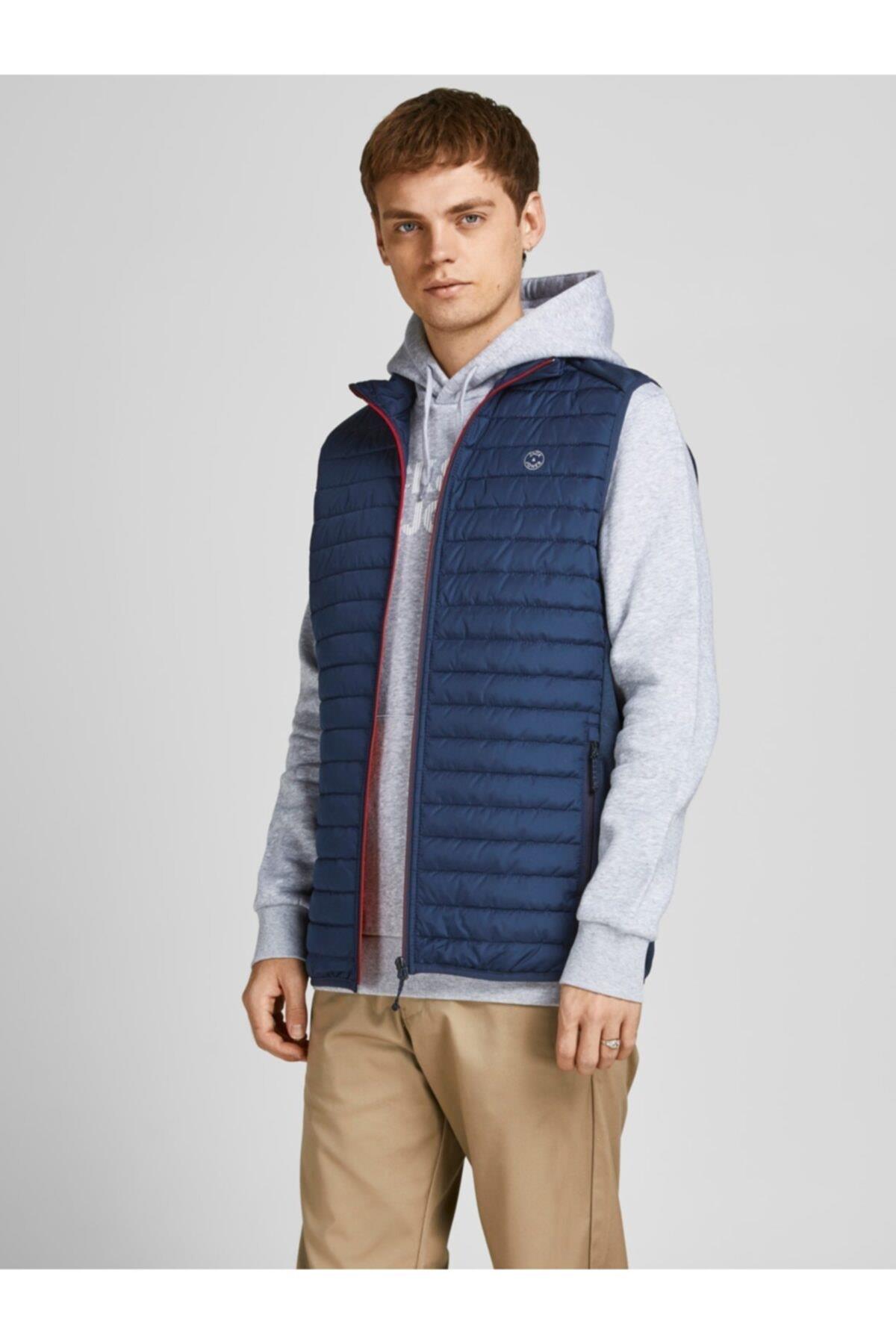 Jack & Jones Erkek Günlük BodyWarmer Yelek 12200684  - Jack & Jones - 12200684