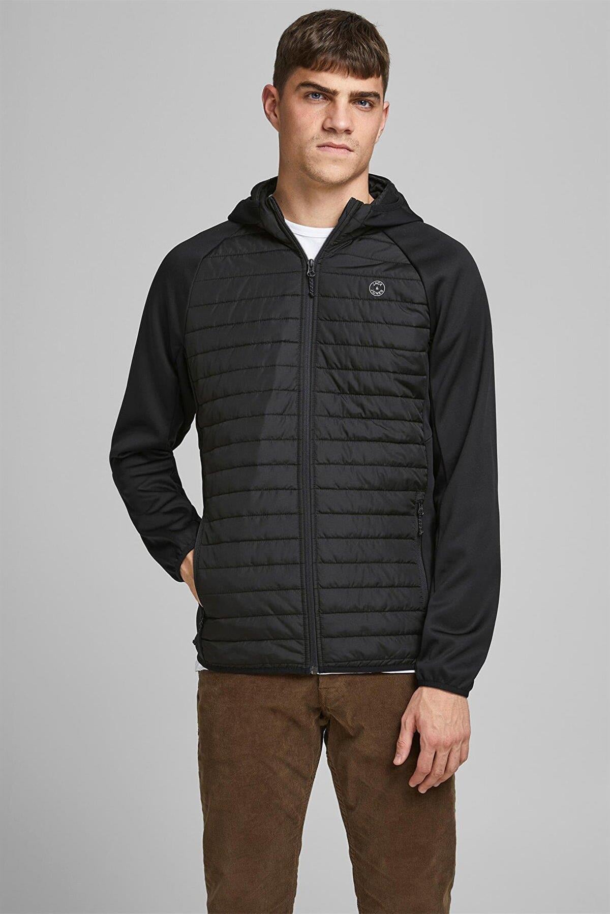 Jack & Jones Erkek Günlük Ceket Mont Jjemultı Quilted Jacket - 12182242 - Jack & Jones - 12182242