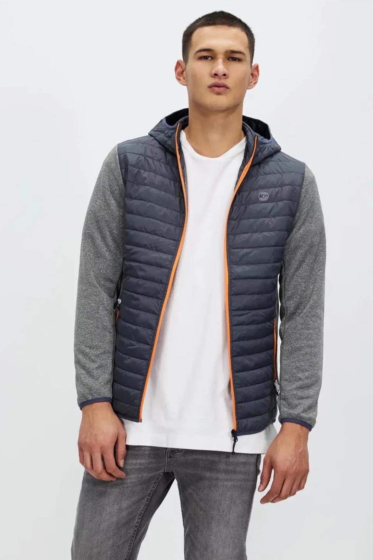 Jack & Jones Erkek Günlük Ceket Mont Jjemultı Quilted Jacket - 12182242 - Jack & Jones - 12182242